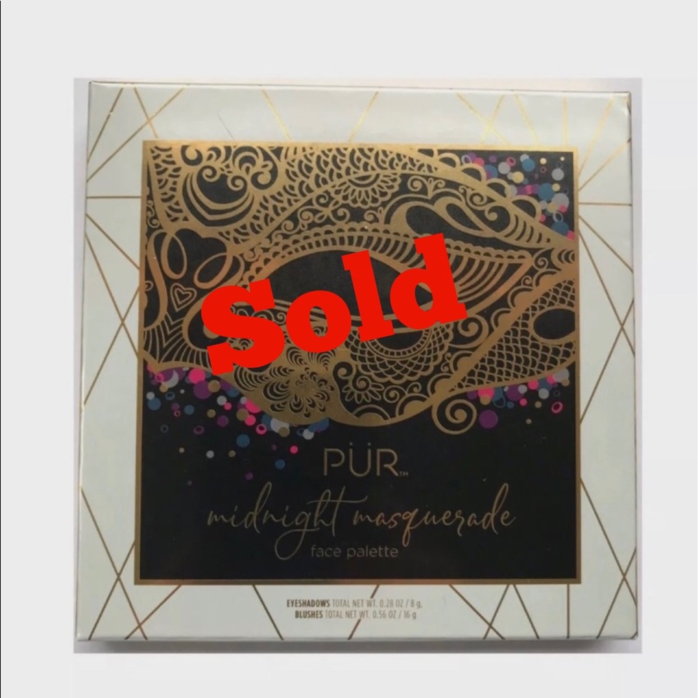 Pur Midnight Masquerade Palette EyeShadow Cheek 🎨